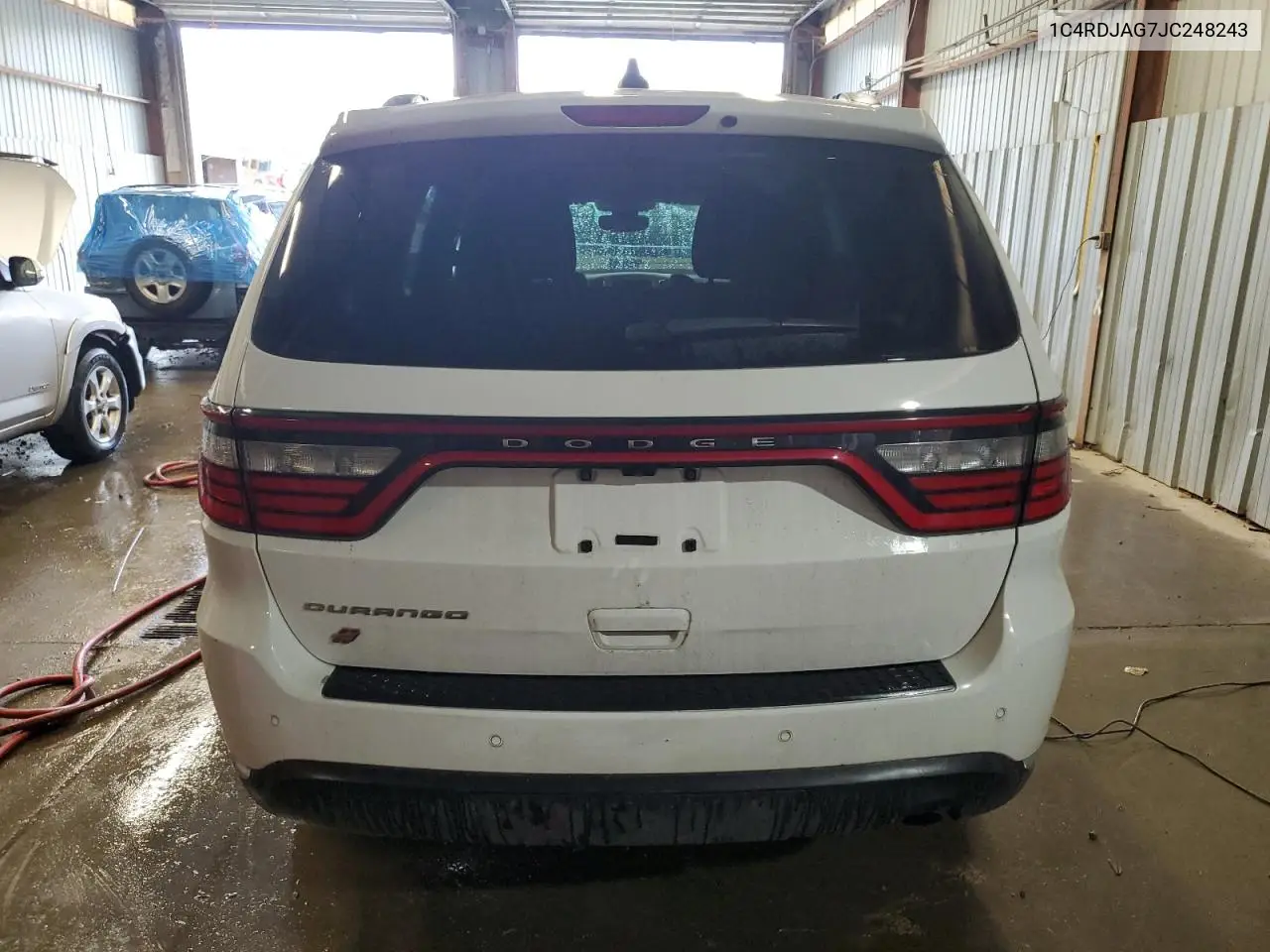 2018 Dodge Durango Sxt VIN: 1C4RDJAG7JC248243 Lot: 56728665
