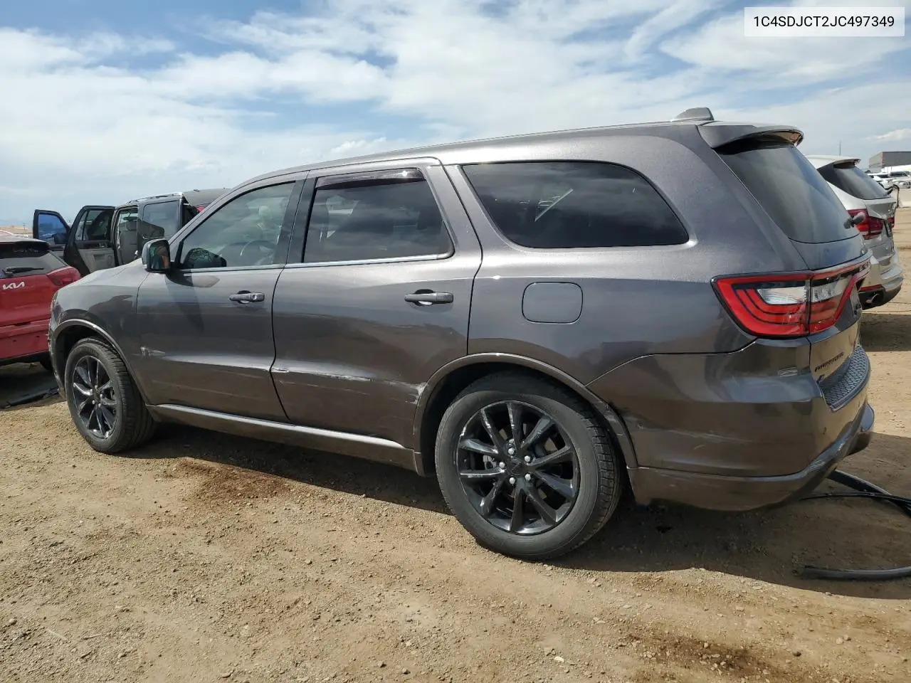 2018 Dodge Durango R/T VIN: 1C4SDJCT2JC497349 Lot: 56800185