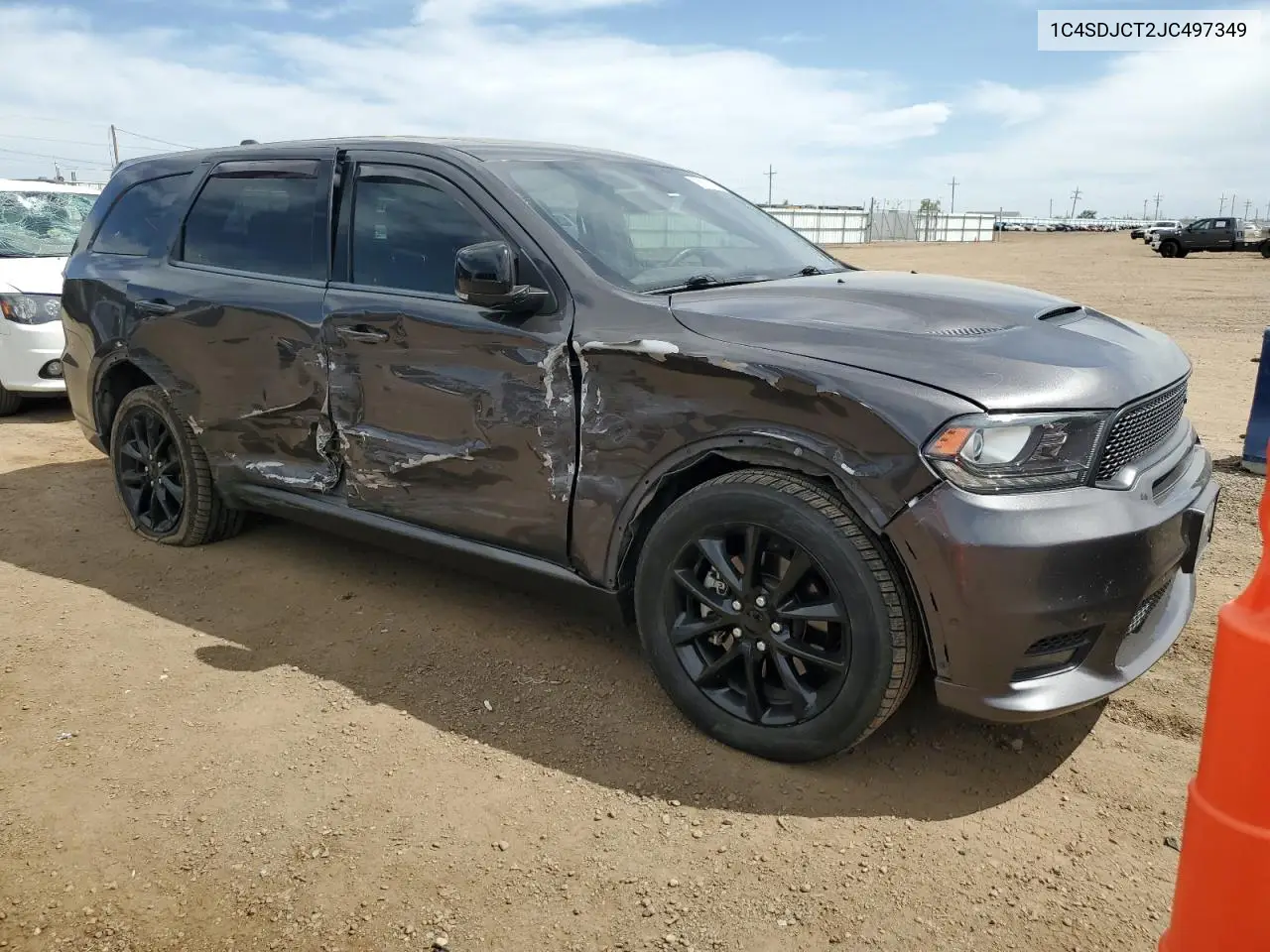 2018 Dodge Durango R/T VIN: 1C4SDJCT2JC497349 Lot: 56800185