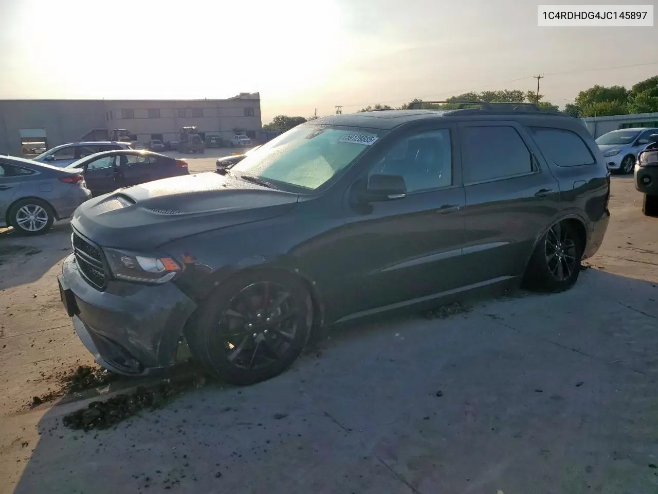 2018 Dodge Durango Gt VIN: 1C4RDHDG4JC145897 Lot: 59128885