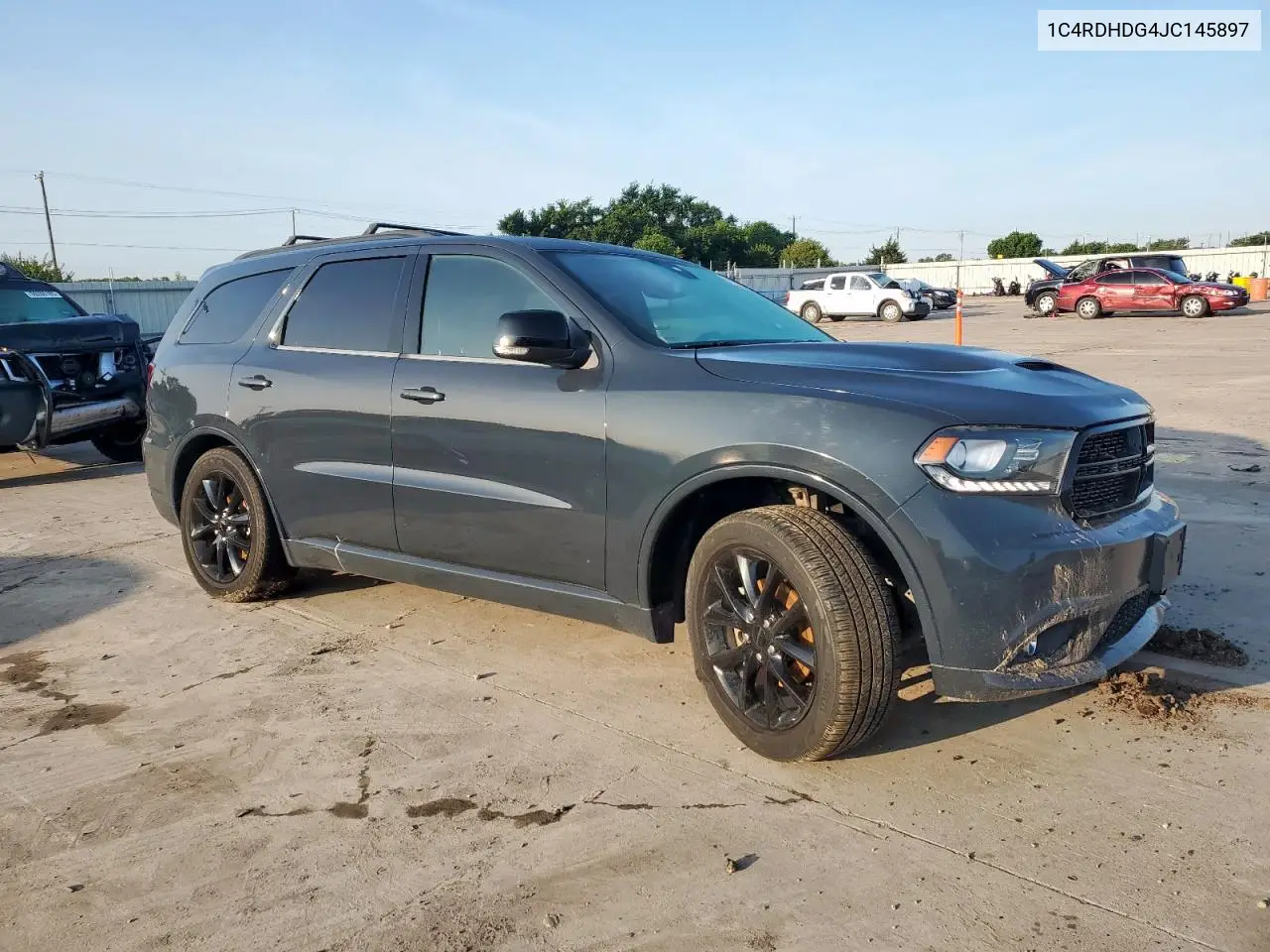 2018 Dodge Durango Gt VIN: 1C4RDHDG4JC145897 Lot: 59128885