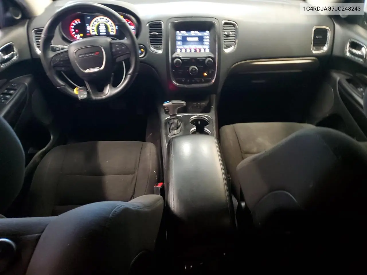 1c4rdjag7jc248243 1C4RDJAG7JC248243 2018 Dodge Durango Sxt