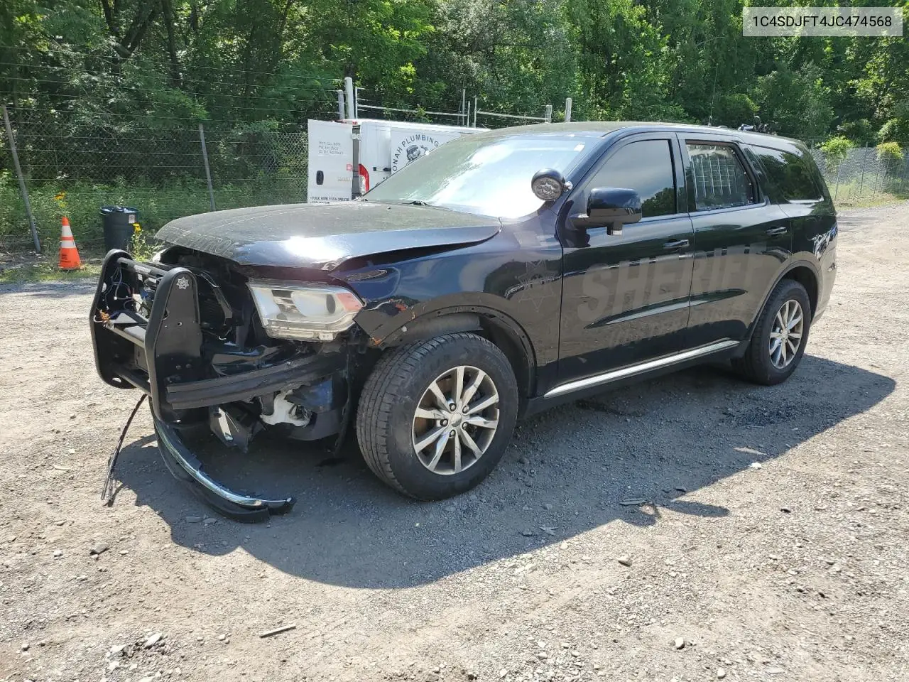 2018 Dodge Durango Ssv VIN: 1C4SDJFT4JC474568 Lot: 62147895