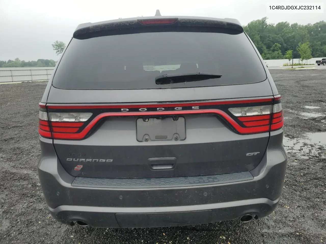 2018 Dodge Durango Gt VIN: 1C4RDJDGXJC232114 Lot: 62237995
