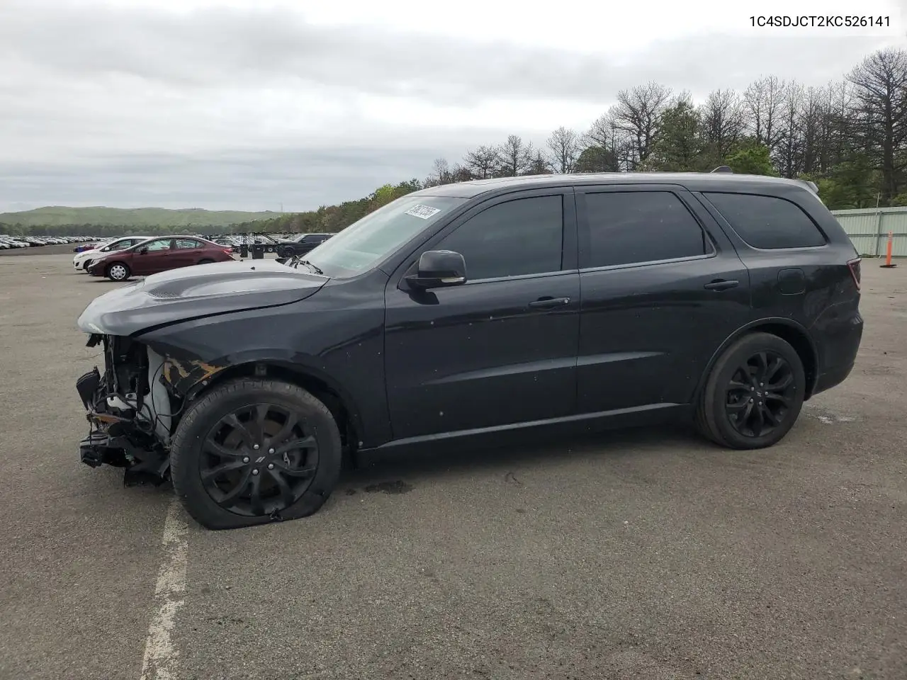 2019 Dodge Durango R/T VIN: 1C4SDJCT2KC526141 Lot: 52827255