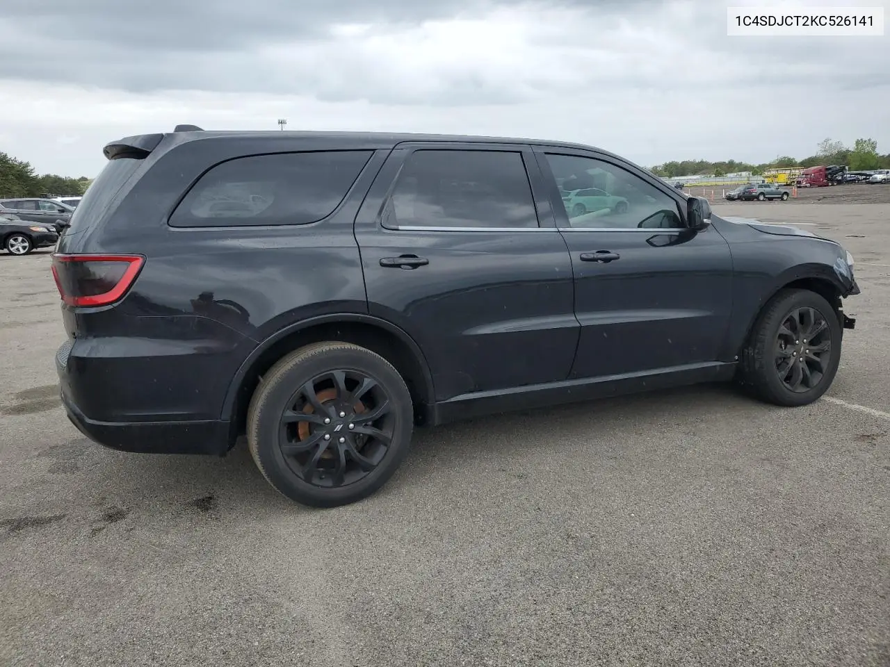 2019 Dodge Durango R/T VIN: 1C4SDJCT2KC526141 Lot: 52827255