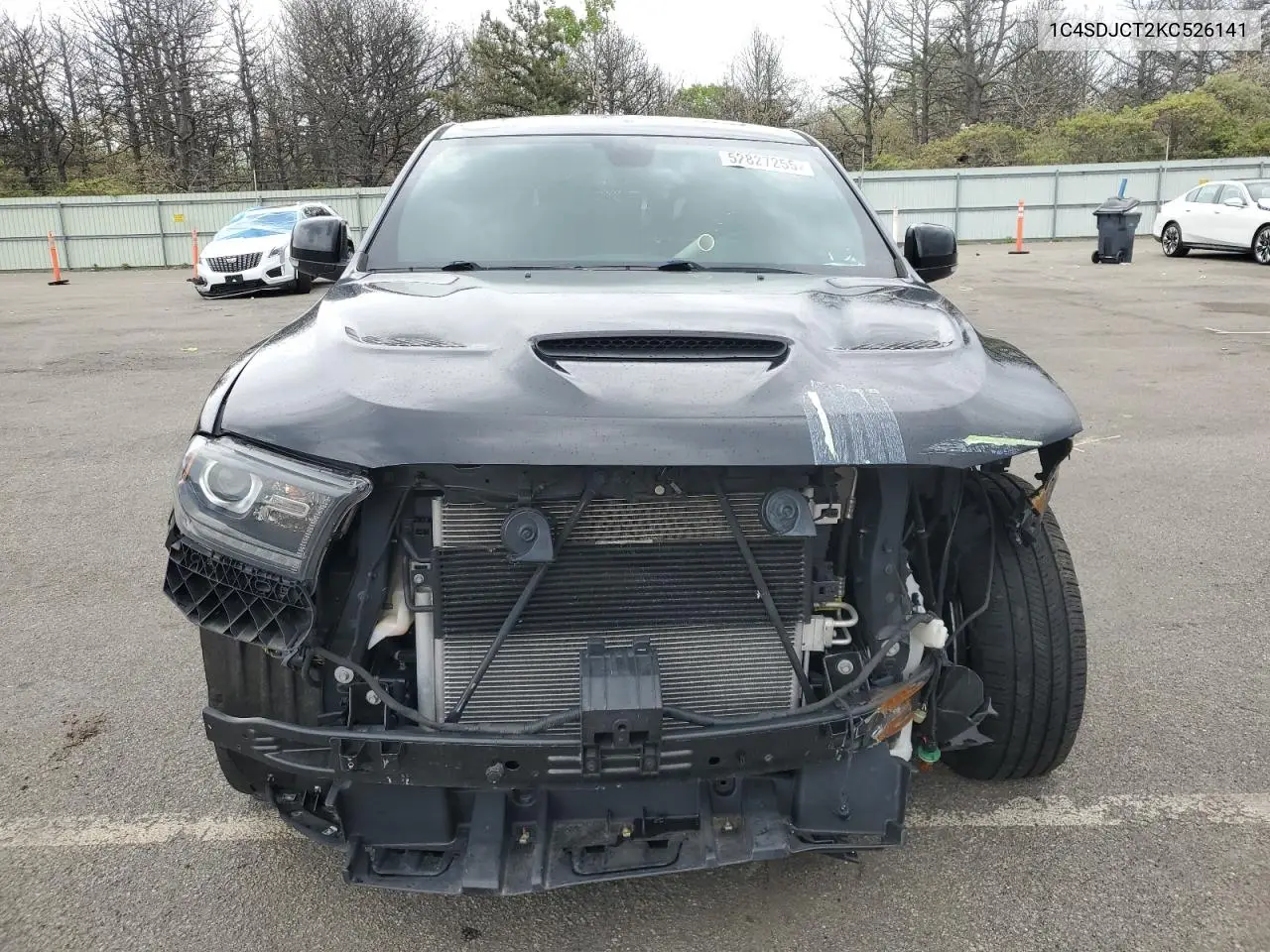 2019 Dodge Durango R/T VIN: 1C4SDJCT2KC526141 Lot: 52827255