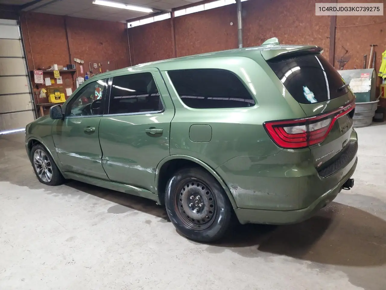 2019 Dodge Durango Gt VIN: 1C4RDJDG3KC739275 Lot: 56864795