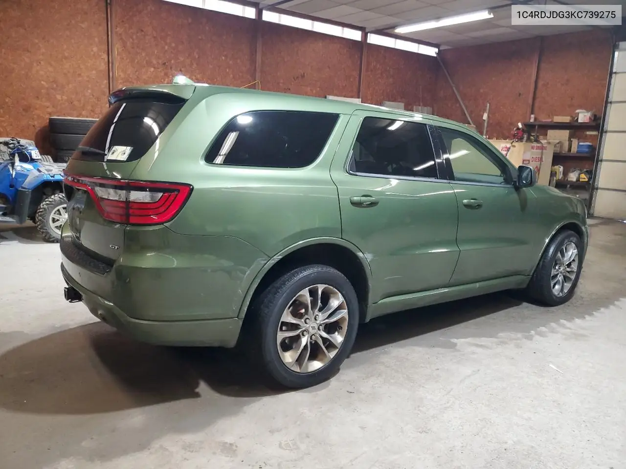 2019 Dodge Durango Gt VIN: 1C4RDJDG3KC739275 Lot: 56864795