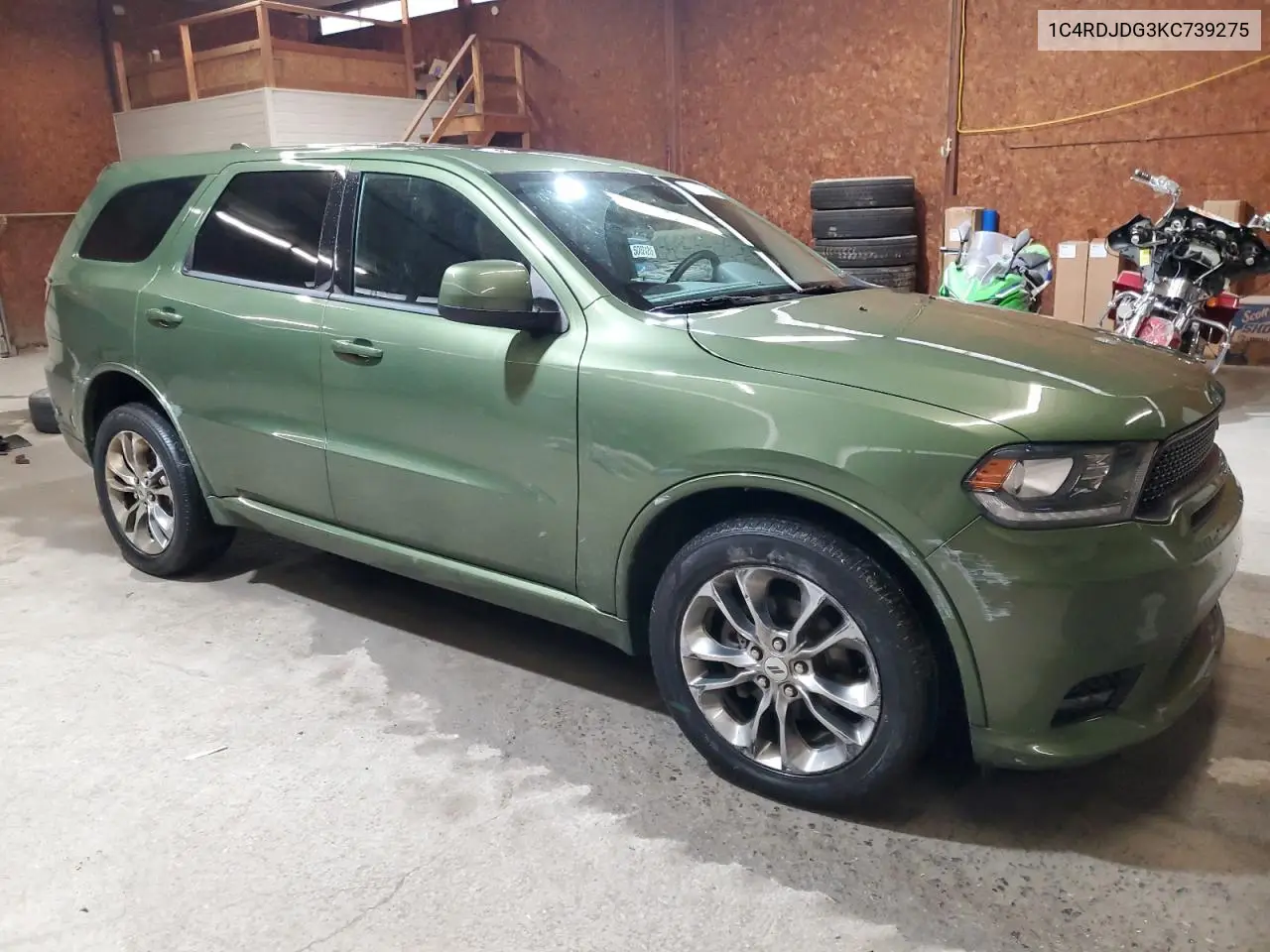 2019 Dodge Durango Gt VIN: 1C4RDJDG3KC739275 Lot: 56864795