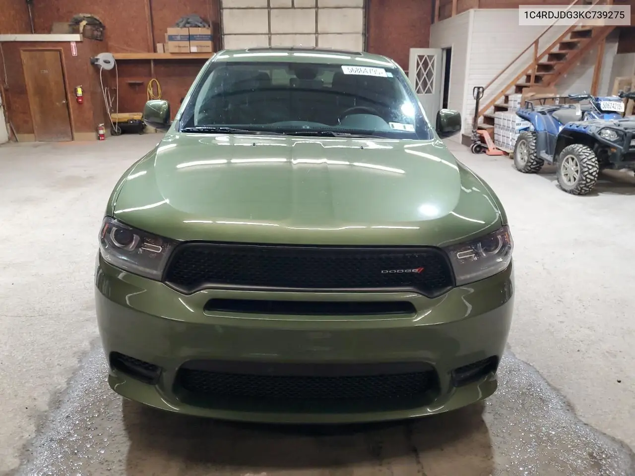 2019 Dodge Durango Gt VIN: 1C4RDJDG3KC739275 Lot: 56864795