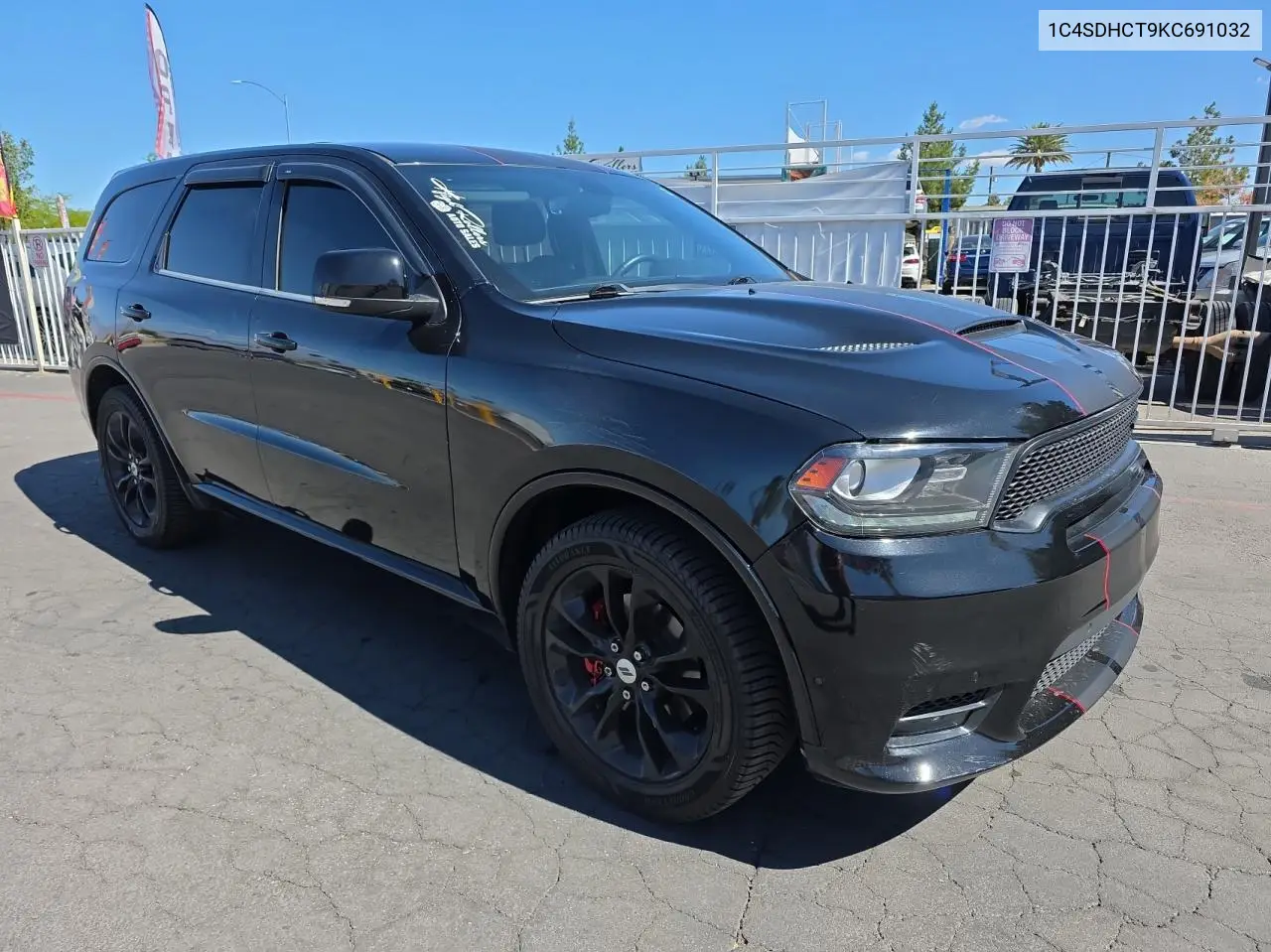 2019 Dodge Durango R/T VIN: 1C4SDHCT9KC691032 Lot: 57276705