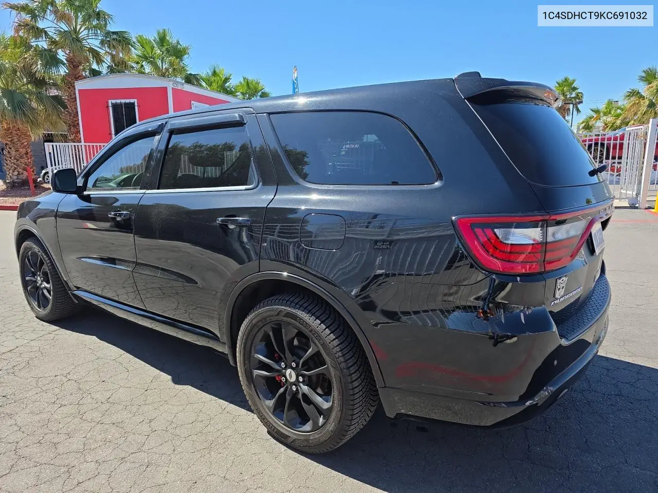 2019 Dodge Durango R/T VIN: 1C4SDHCT9KC691032 Lot: 57276705