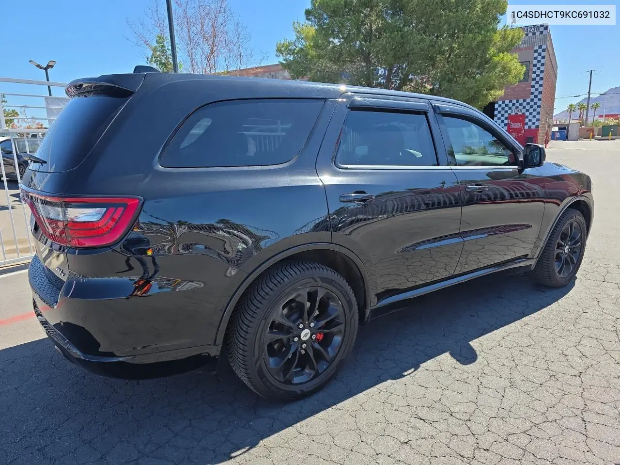2019 Dodge Durango R/T VIN: 1C4SDHCT9KC691032 Lot: 57276705