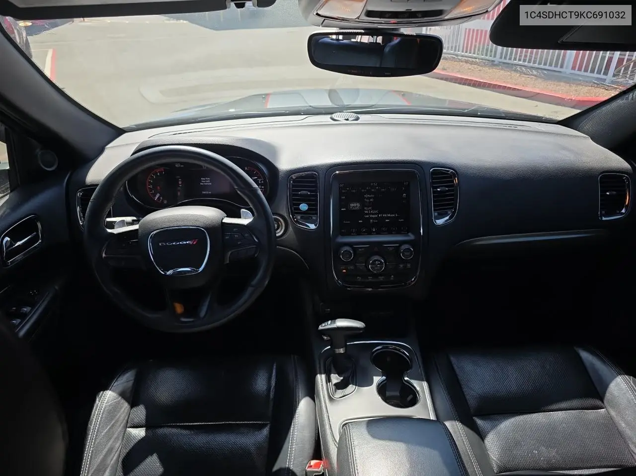 2019 Dodge Durango R/T VIN: 1C4SDHCT9KC691032 Lot: 57276705