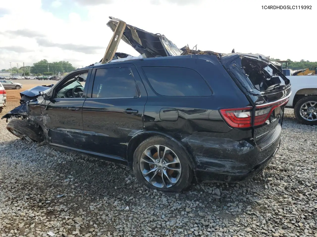 2020 Dodge Durango Gt VIN: 1C4RDHDG5LC119392 Lot: 56470365
