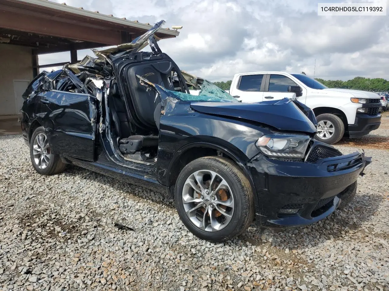 2020 Dodge Durango Gt VIN: 1C4RDHDG5LC119392 Lot: 56470365