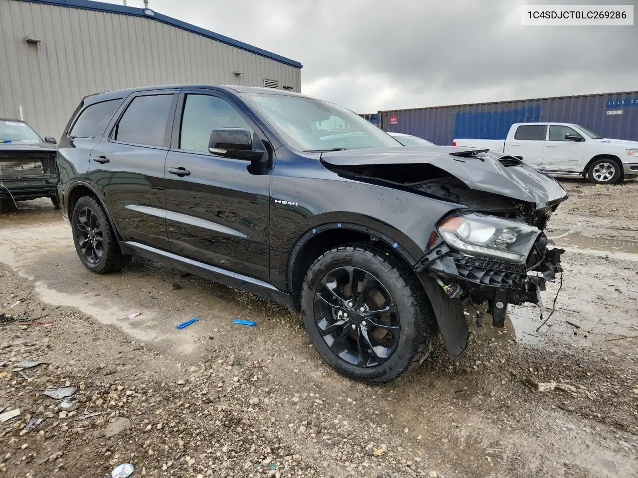 2020 Dodge Durango R/T VIN: 1C4SDJCT0LC269286 Lot: 62780475