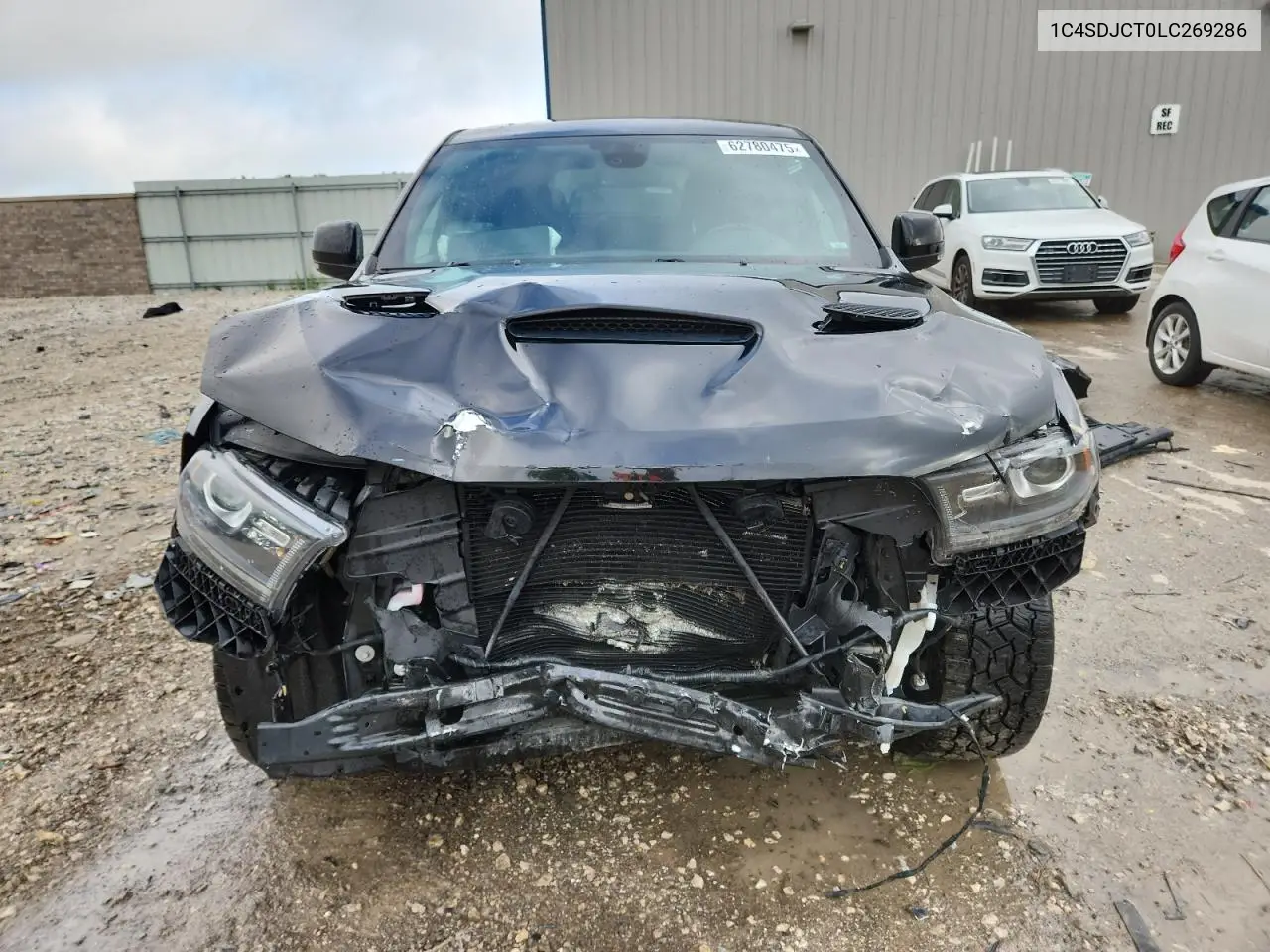 2020 Dodge Durango R/T VIN: 1C4SDJCT0LC269286 Lot: 62780475