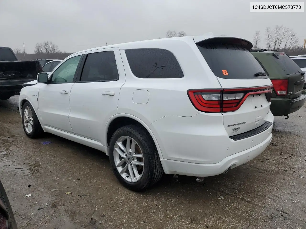 2021 Dodge Durango R/T VIN: 1C4SDJCT6MC573773 Lot: 41788675