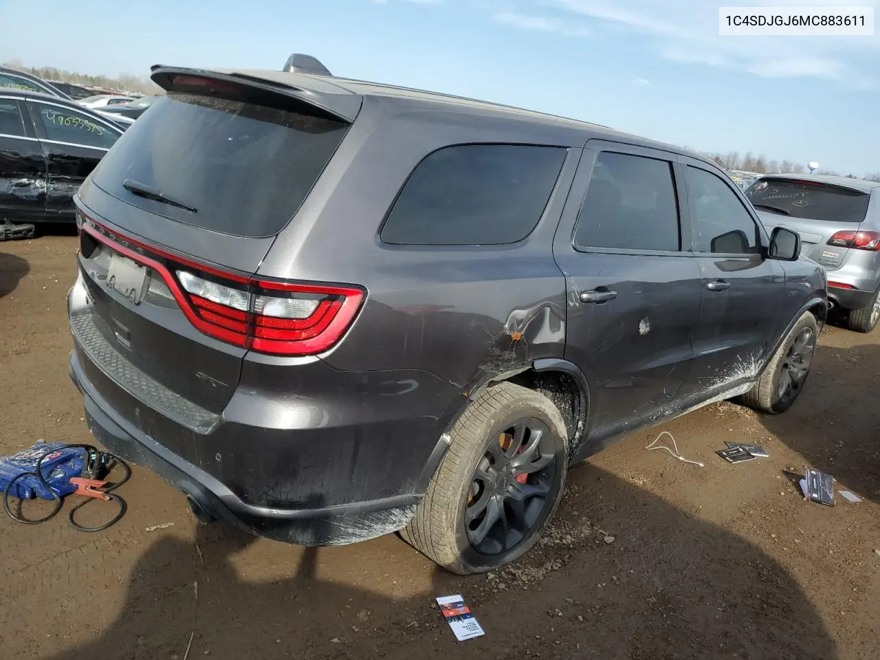 2021 Dodge Durango Srt 392 VIN: 1C4SDJGJ6MC883611 Lot: 45320835