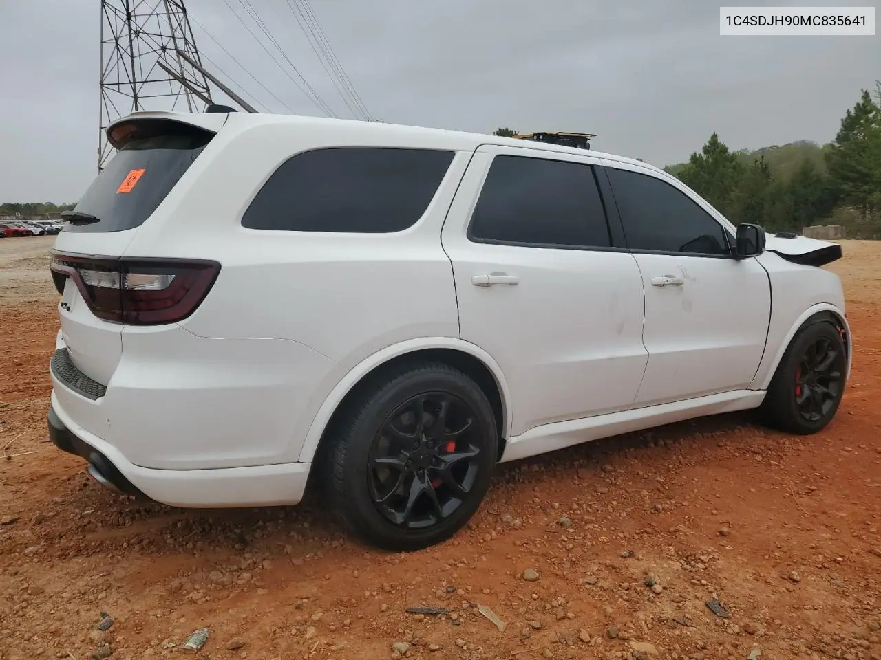 2021 Dodge Durango Srt Hellcat VIN: 1C4SDJH90MC835641 Lot: 51224485