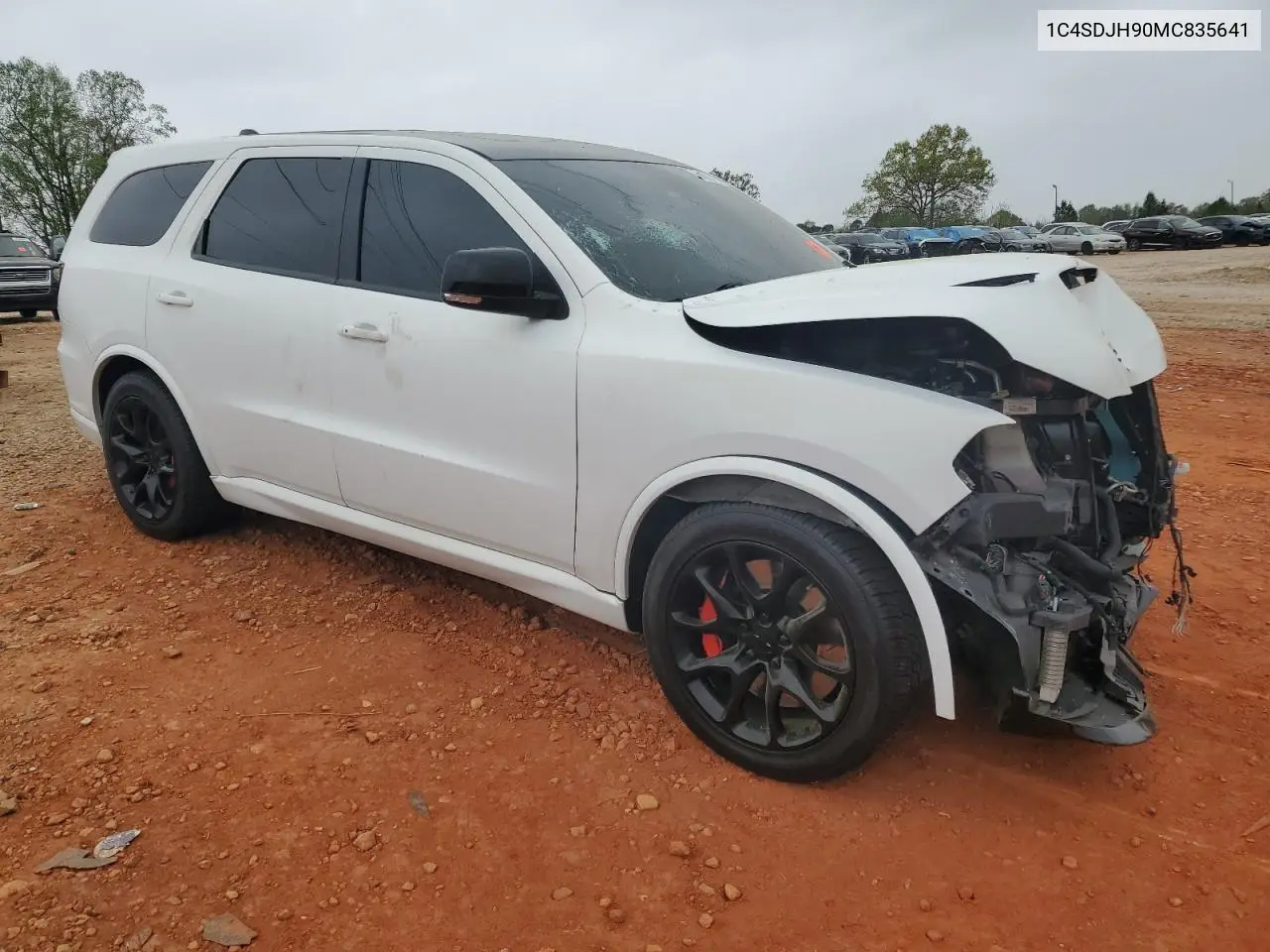 2021 Dodge Durango Srt Hellcat VIN: 1C4SDJH90MC835641 Lot: 51224485