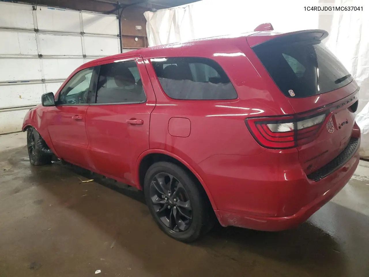 2021 Dodge Durango Gt VIN: 1C4RDJDG1MC637041 Lot: 52480925