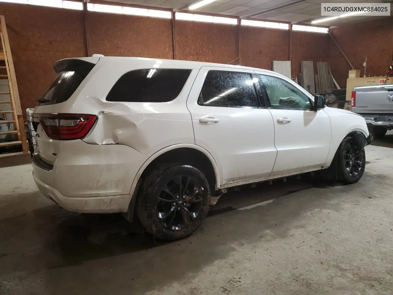2021 Dodge Durango Gt VIN: 1C4RDJDGXMC884025 Lot: 53648455