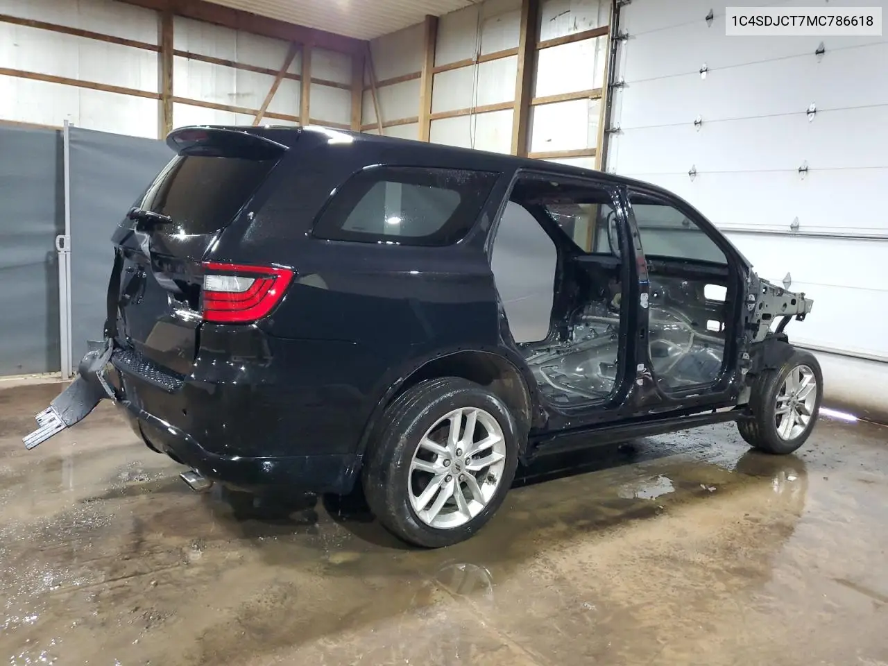 2021 Dodge Durango R/T VIN: 1C4SDJCT7MC786618 Lot: 55203945