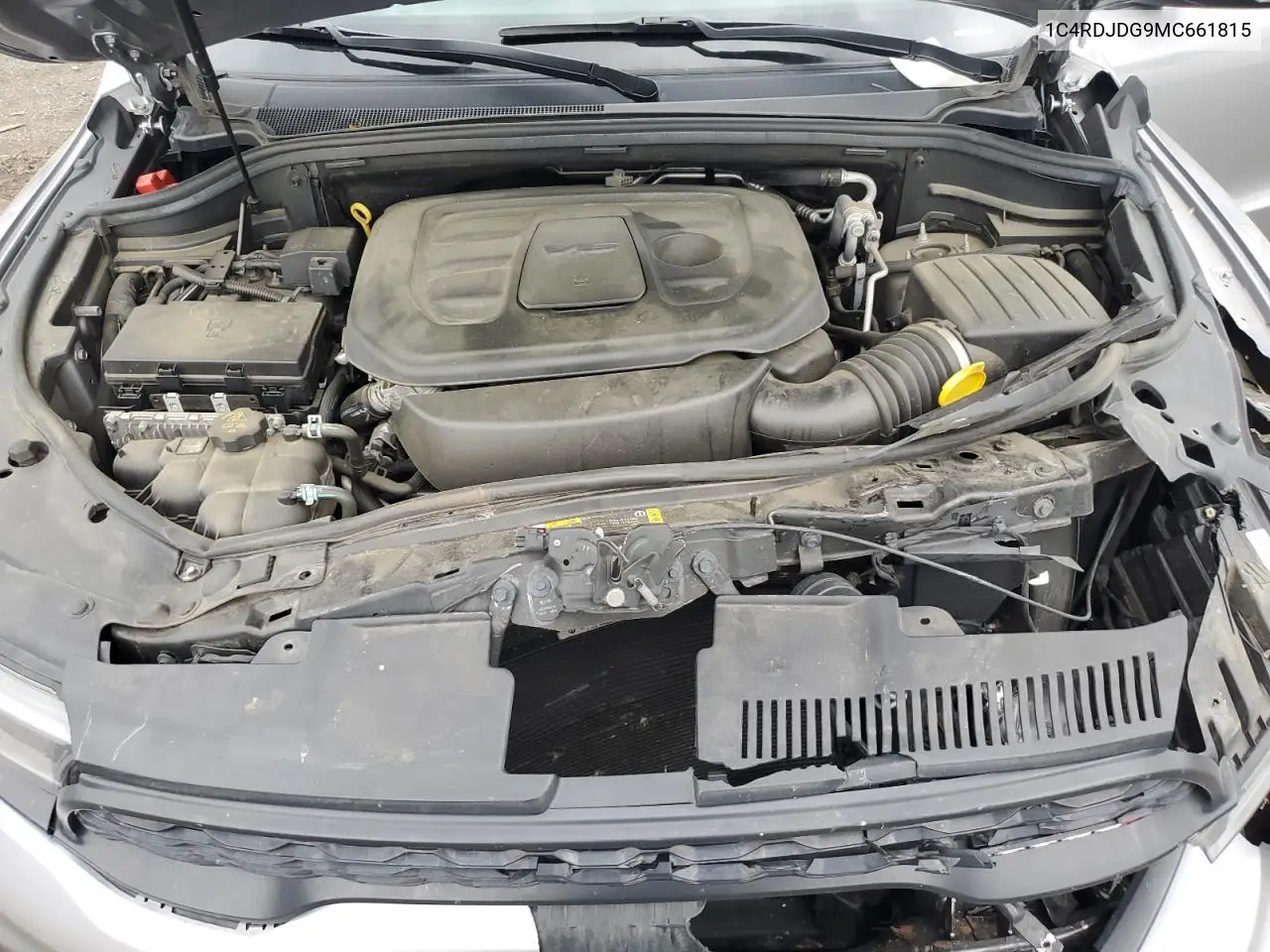 2021 Dodge Durango Gt VIN: 1C4RDJDG9MC661815 Lot: 56139325