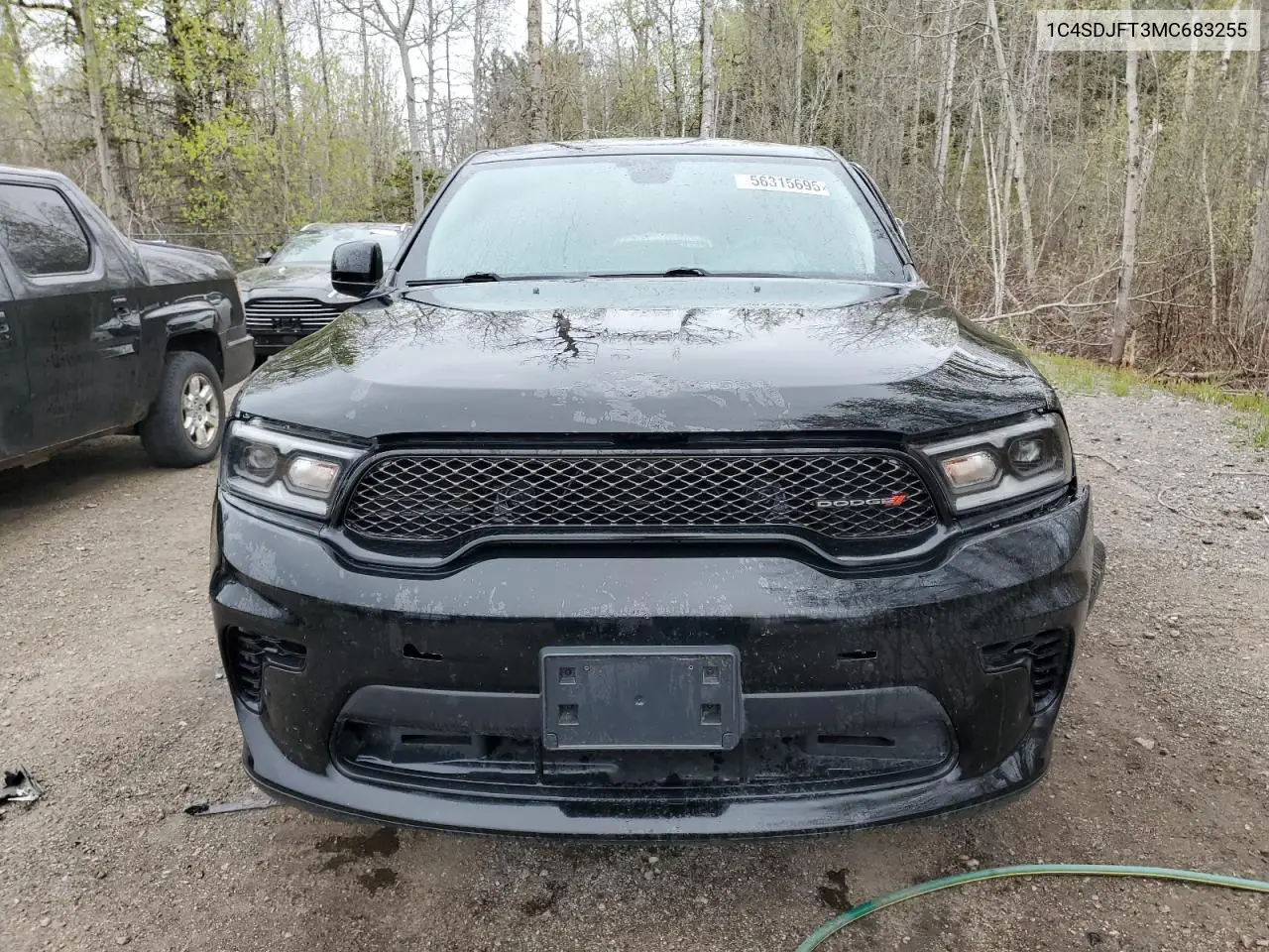 2021 Dodge Durango Pursuit VIN: 1C4SDJFT3MC683255 Lot: 56315695