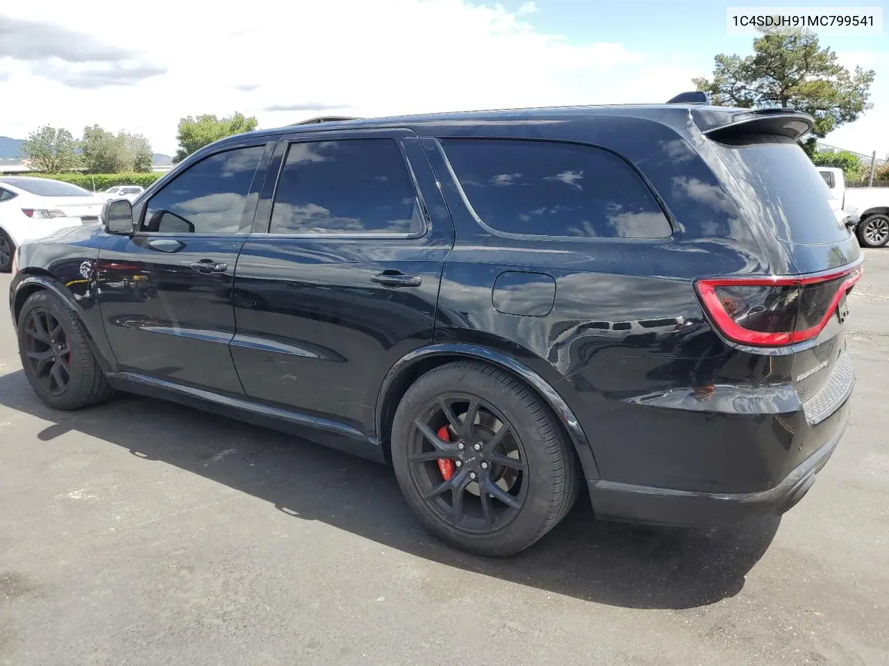 2021 Dodge Durango Srt Hellcat VIN: 1C4SDJH91MC799541 Lot: 56718825