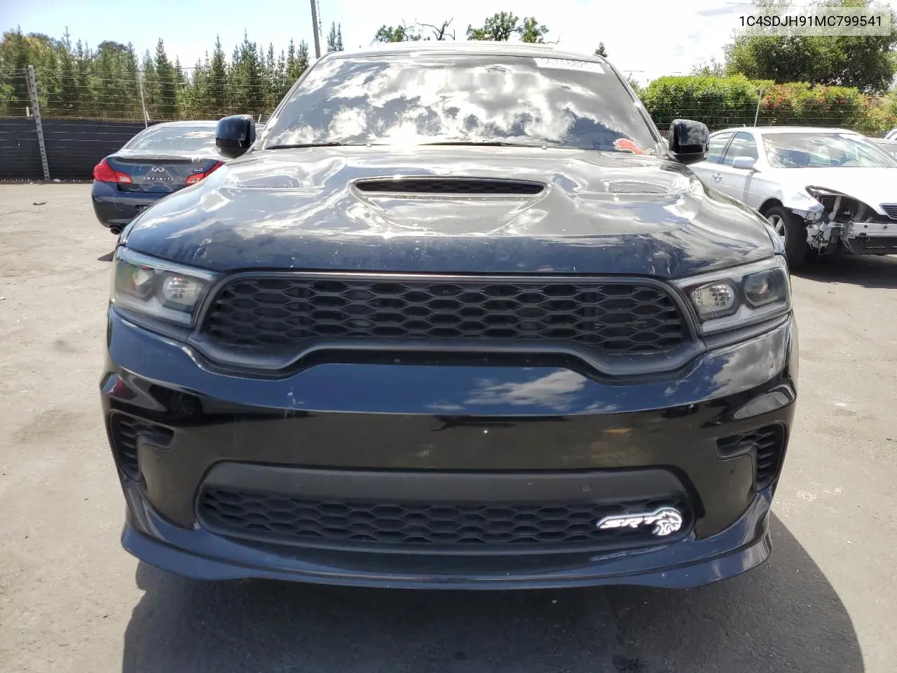 2021 Dodge Durango Srt Hellcat VIN: 1C4SDJH91MC799541 Lot: 56718825