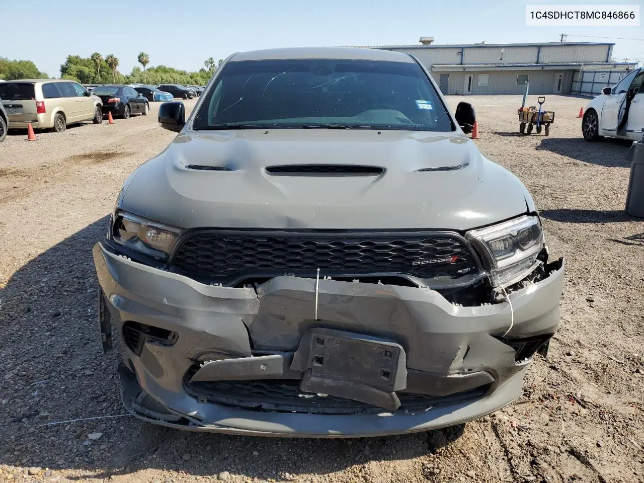 2021 Dodge Durango R/T VIN: 1C4SDHCT8MC846866 Lot: 56850255