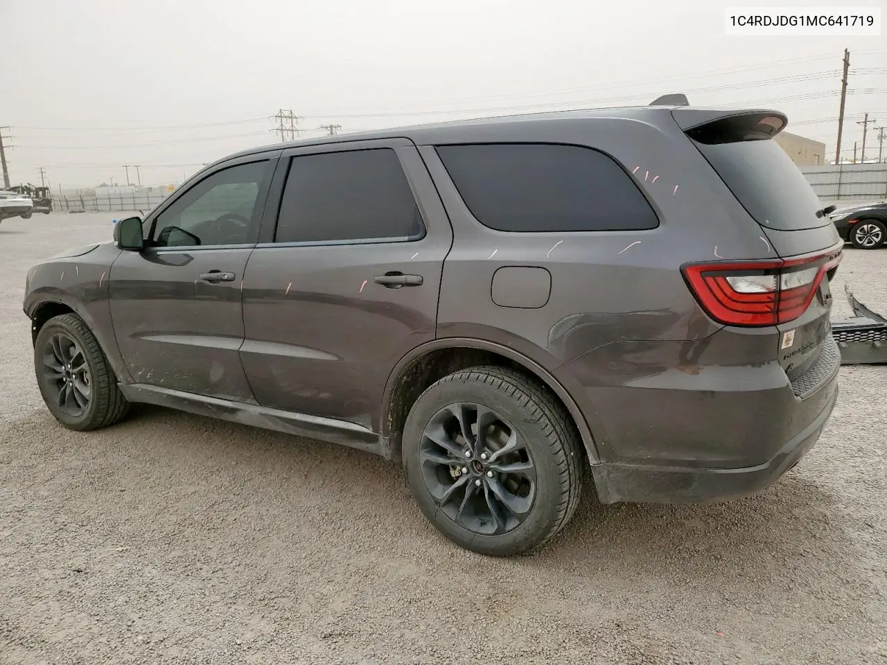 2021 Dodge Durango Gt VIN: 1C4RDJDG1MC641719 Lot: 57063505