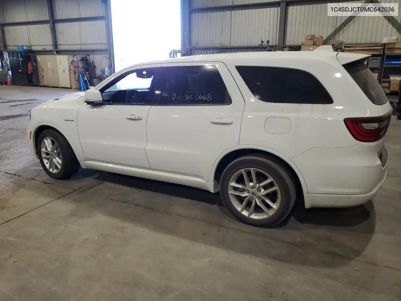 2021 Dodge Durango R/T VIN: 1C4SDJCT0MC642036 Lot: 57112115