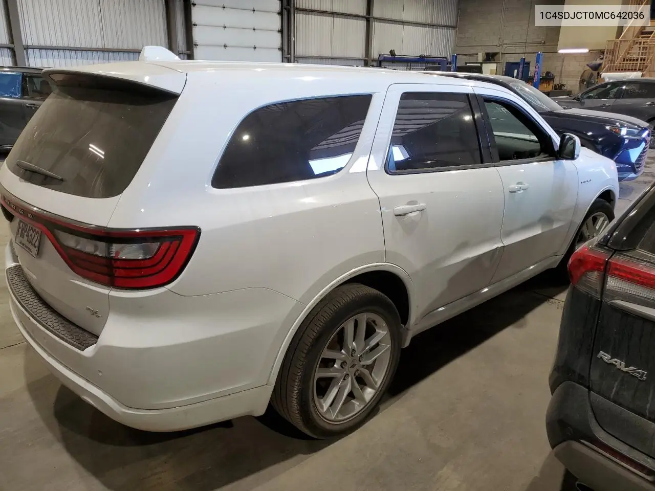 2021 Dodge Durango R/T VIN: 1C4SDJCT0MC642036 Lot: 57112115