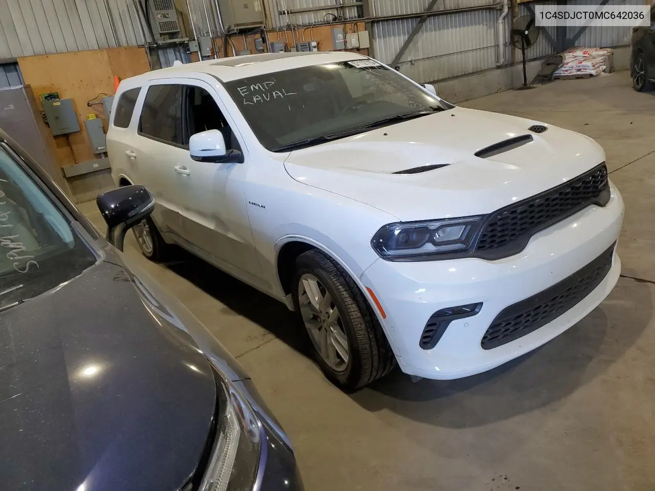 2021 Dodge Durango R/T VIN: 1C4SDJCT0MC642036 Lot: 57112115