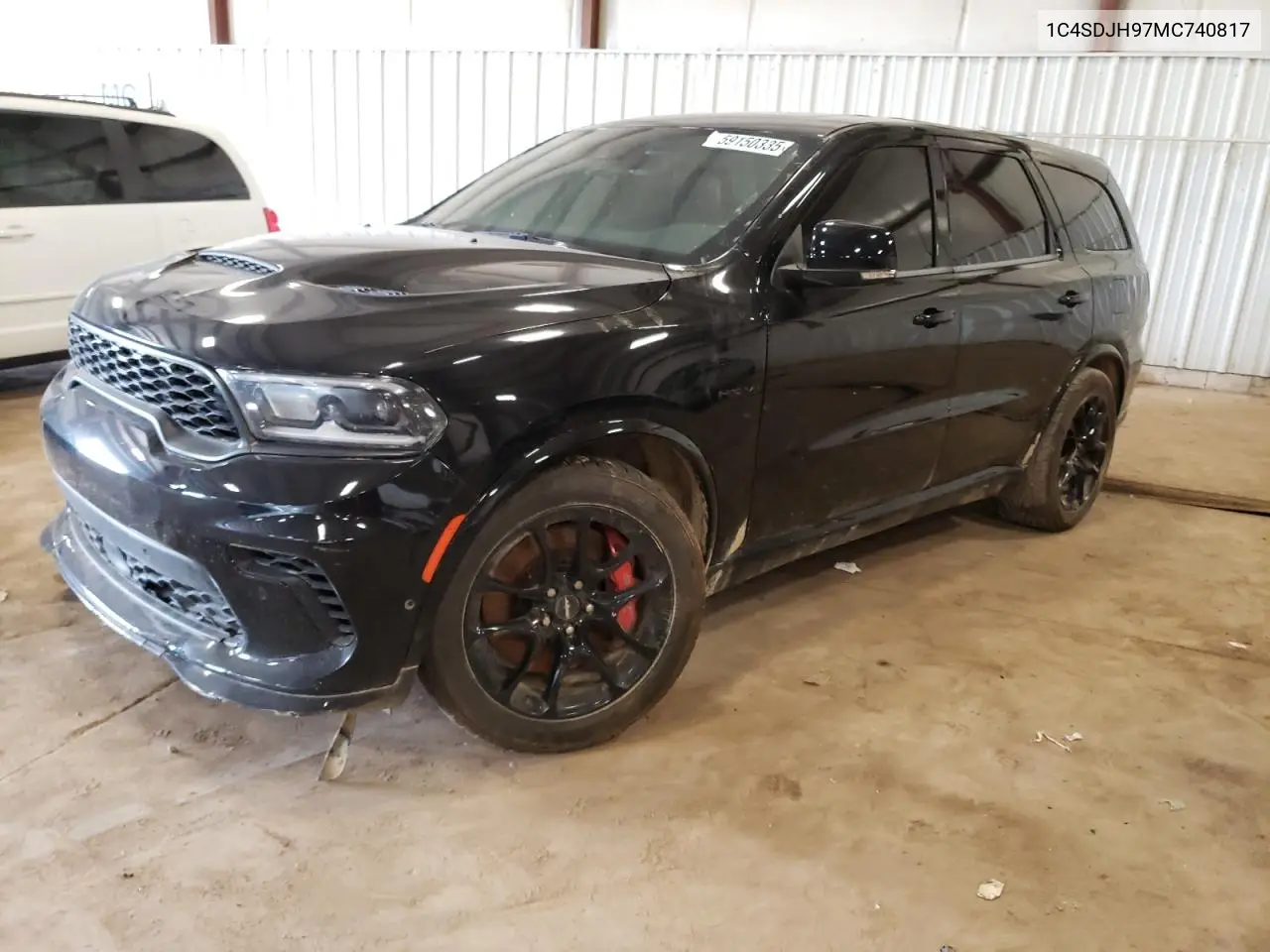 2021 Dodge Durango Srt Hellcat VIN: 1C4SDJH97MC740817 Lot: 59150335