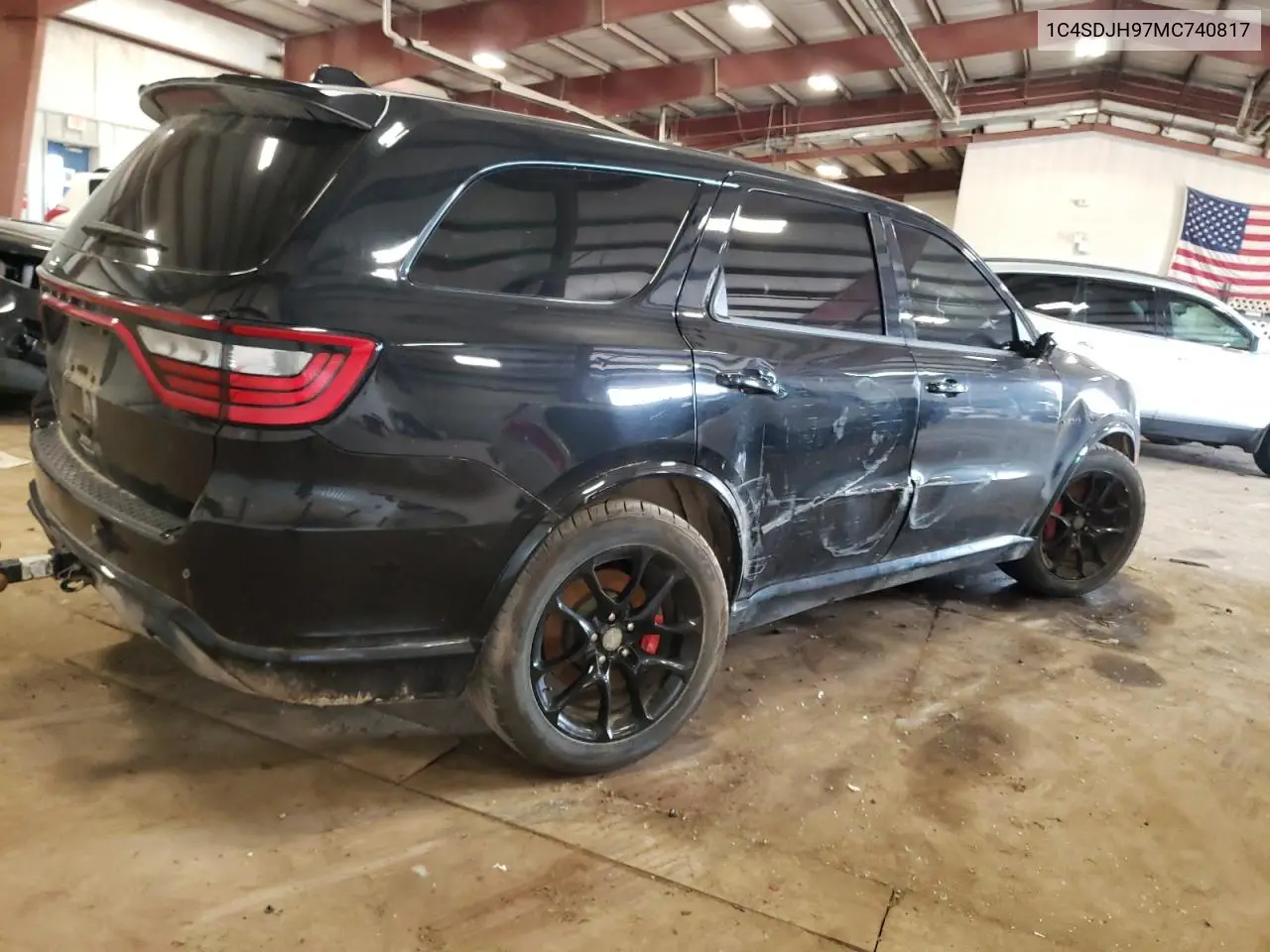 2021 Dodge Durango Srt Hellcat VIN: 1C4SDJH97MC740817 Lot: 59150335