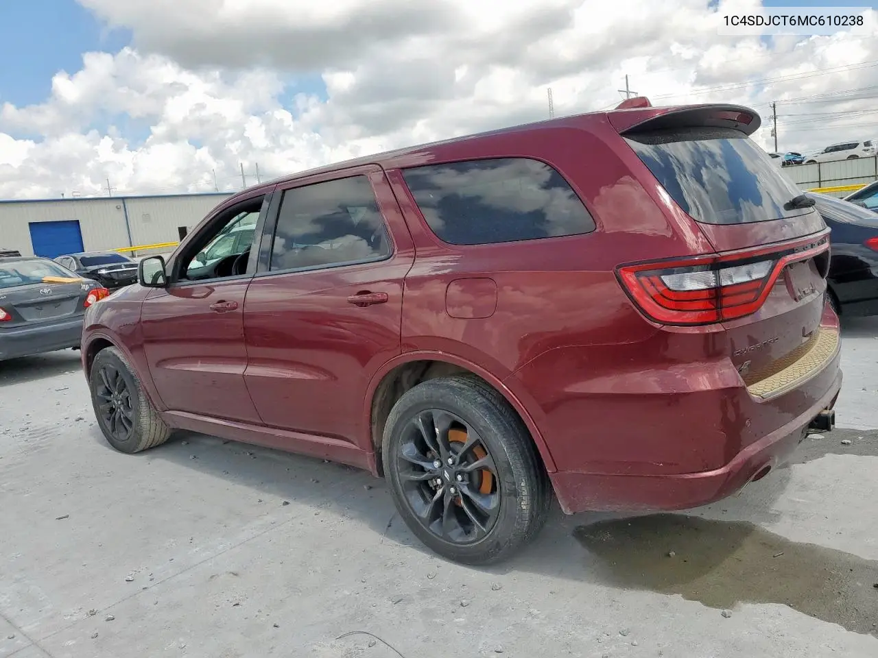 2021 Dodge Durango R/T VIN: 1C4SDJCT6MC610238 Lot: 61294645