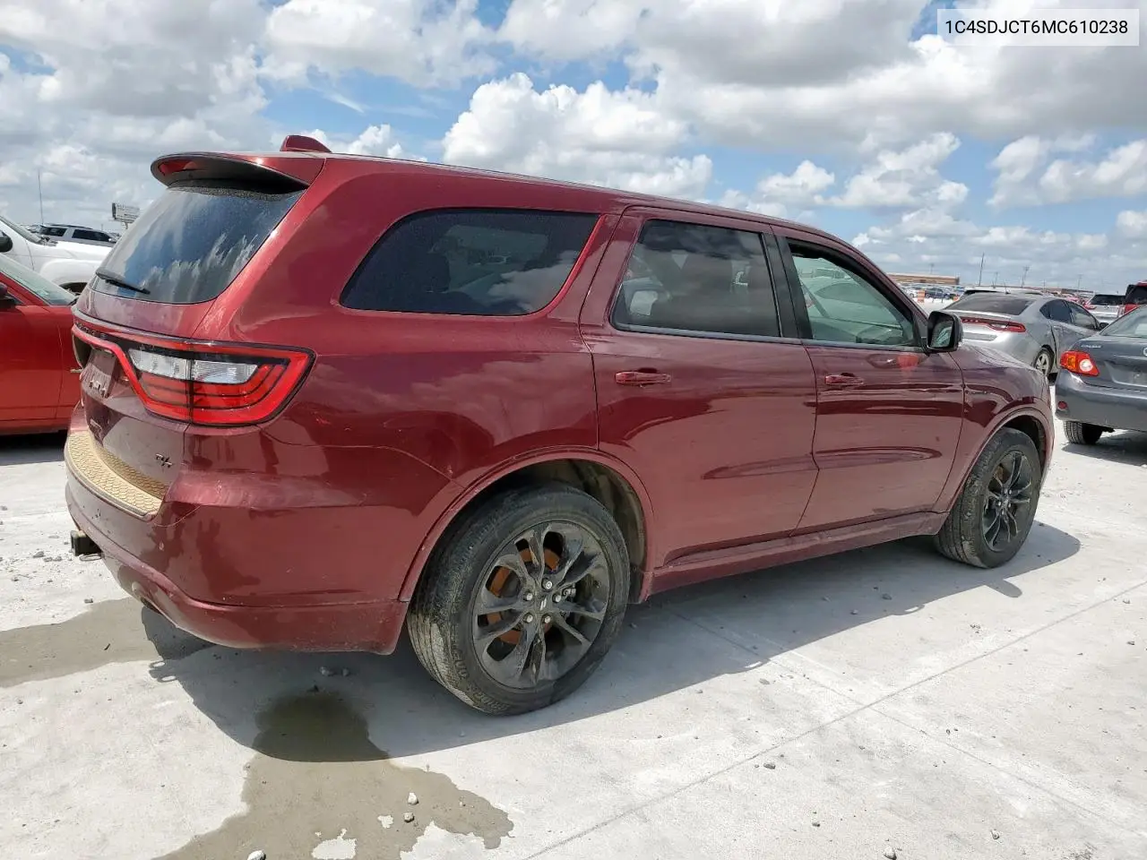 2021 Dodge Durango R/T VIN: 1C4SDJCT6MC610238 Lot: 61294645