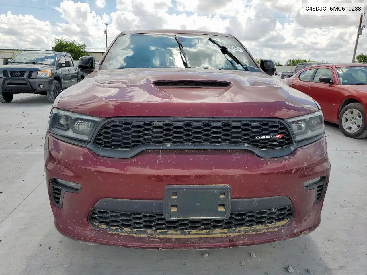 2021 Dodge Durango R/T VIN: 1C4SDJCT6MC610238 Lot: 61294645