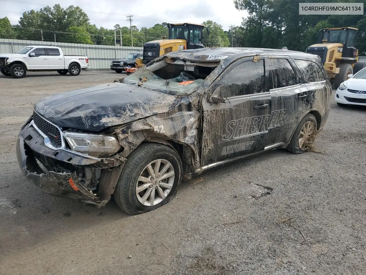 2021 Dodge Durango Ssv VIN: 1C4RDHFG9MC641134 Lot: 61365255