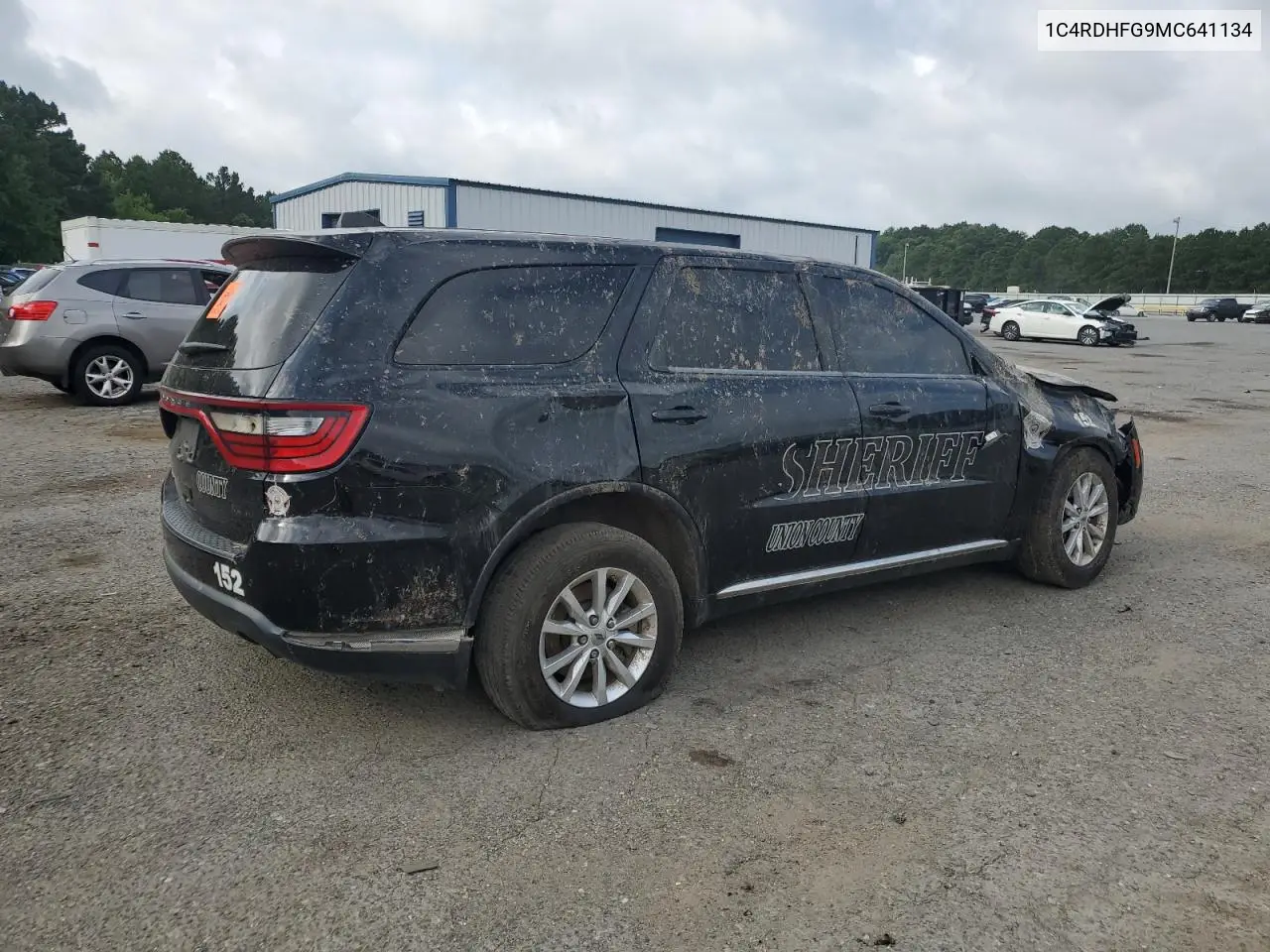 2021 Dodge Durango Ssv VIN: 1C4RDHFG9MC641134 Lot: 61365255