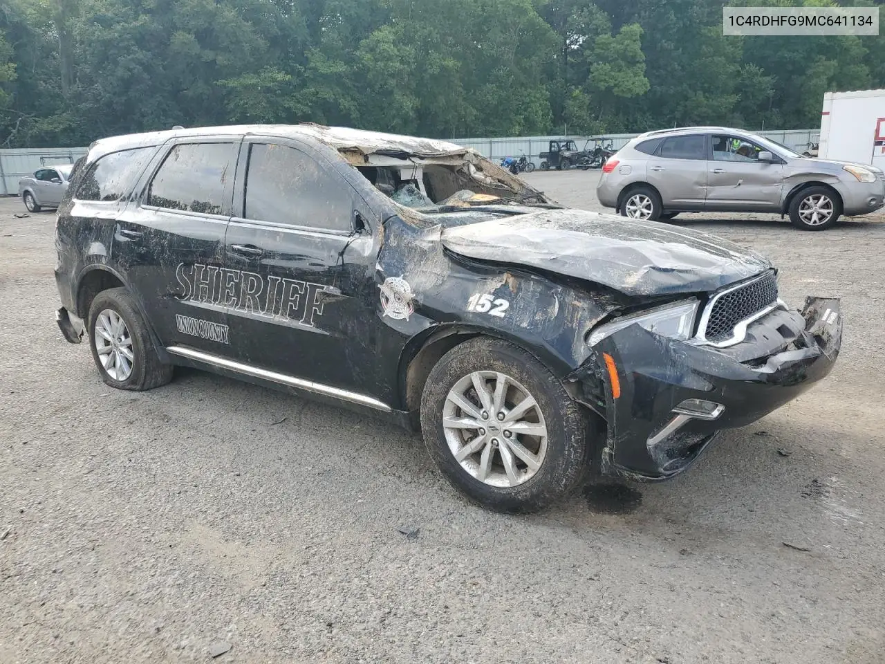 2021 Dodge Durango Ssv VIN: 1C4RDHFG9MC641134 Lot: 61365255