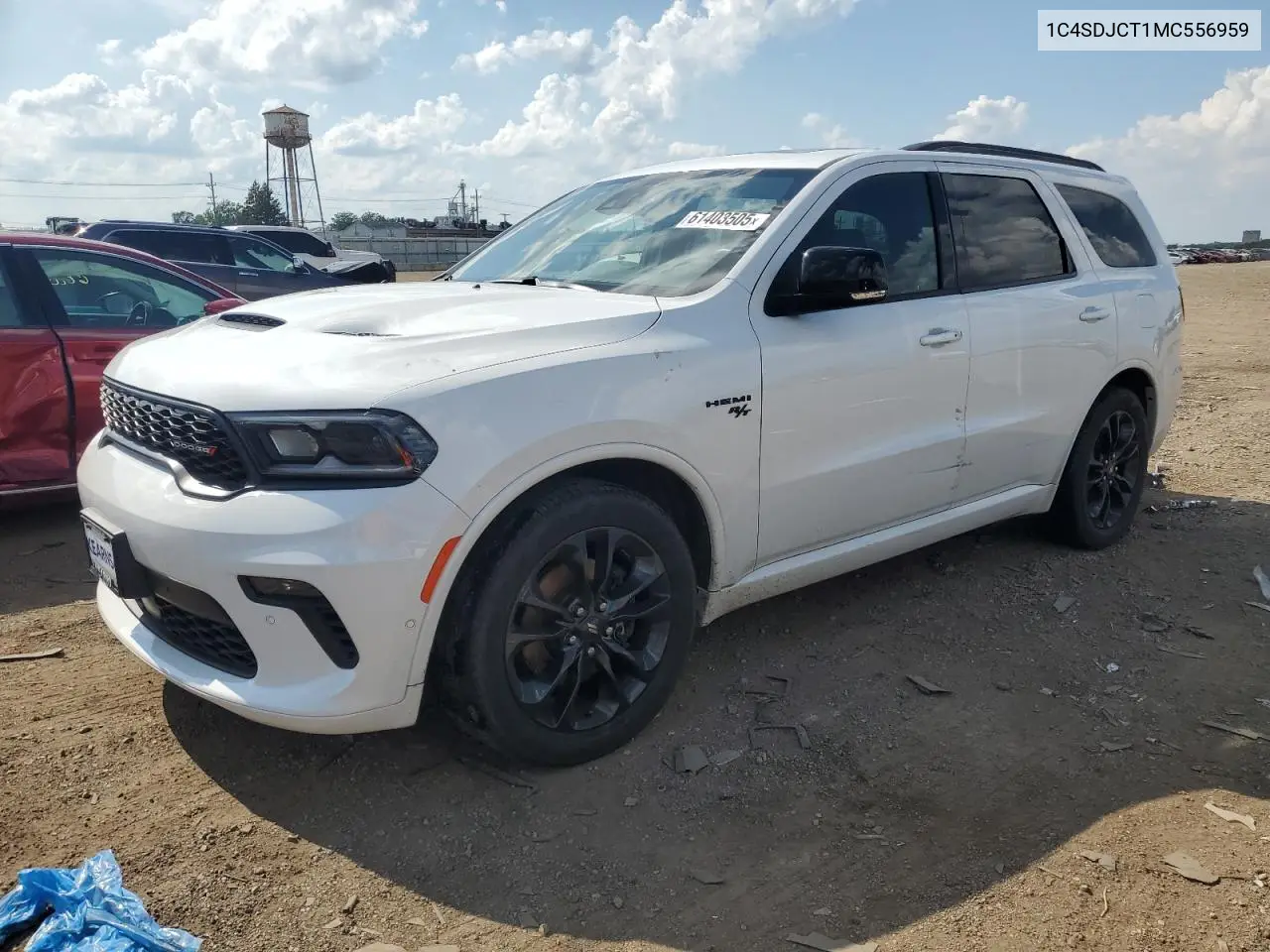 2021 Dodge Durango R/T VIN: 1C4SDJCT1MC556959 Lot: 61403505