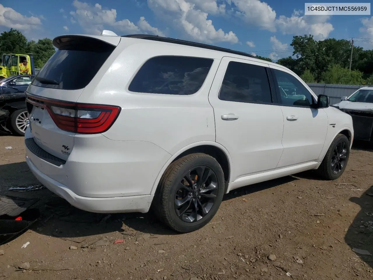 2021 Dodge Durango R/T VIN: 1C4SDJCT1MC556959 Lot: 61403505