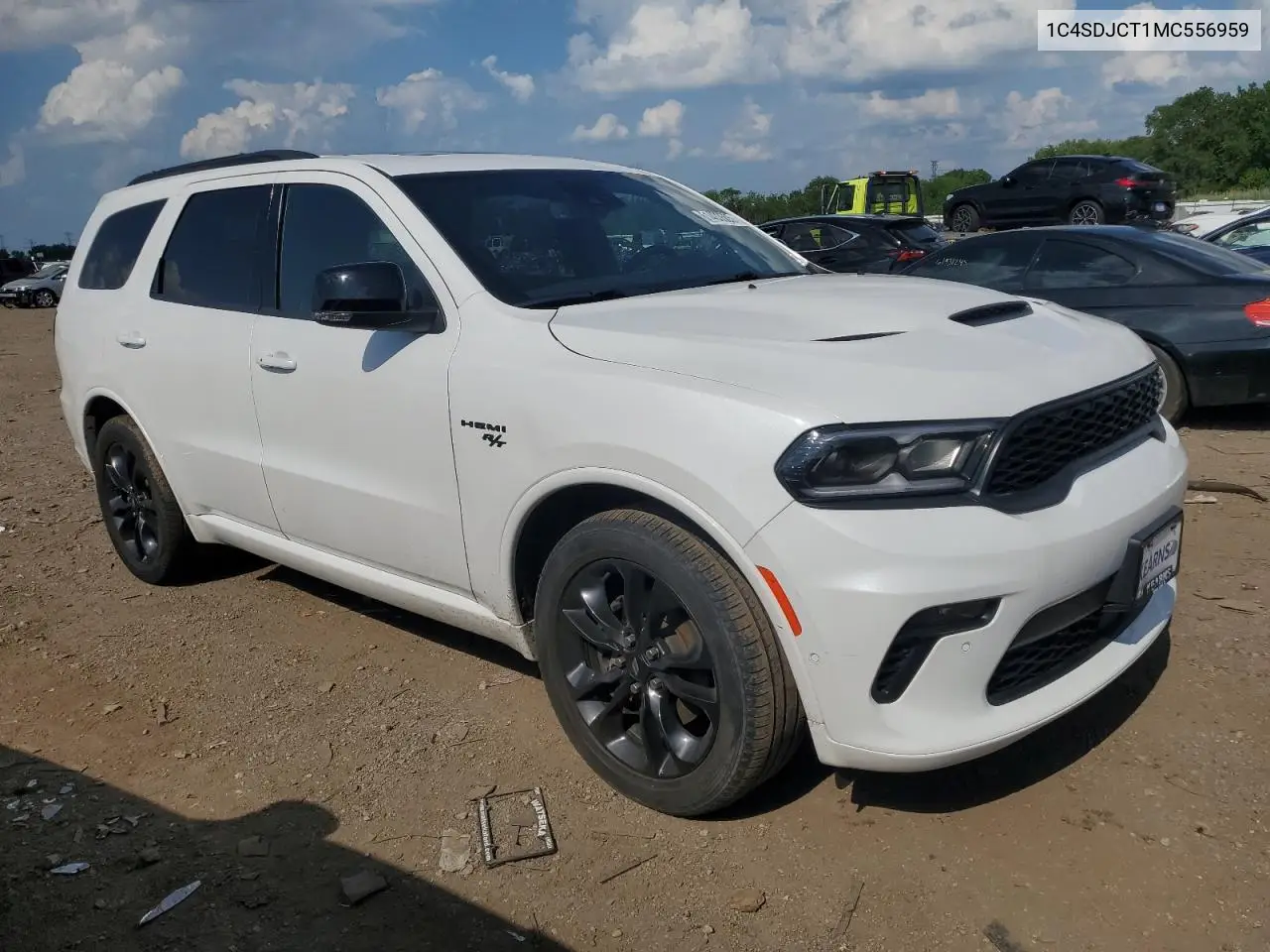 2021 Dodge Durango R/T VIN: 1C4SDJCT1MC556959 Lot: 61403505